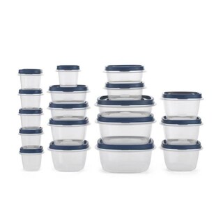 Foto 2 | Juego De Recipientes Para Almacenamiento De Alimentos Rubbermaid Easy Find Lids, 36 Piezas - Venta Internacional.