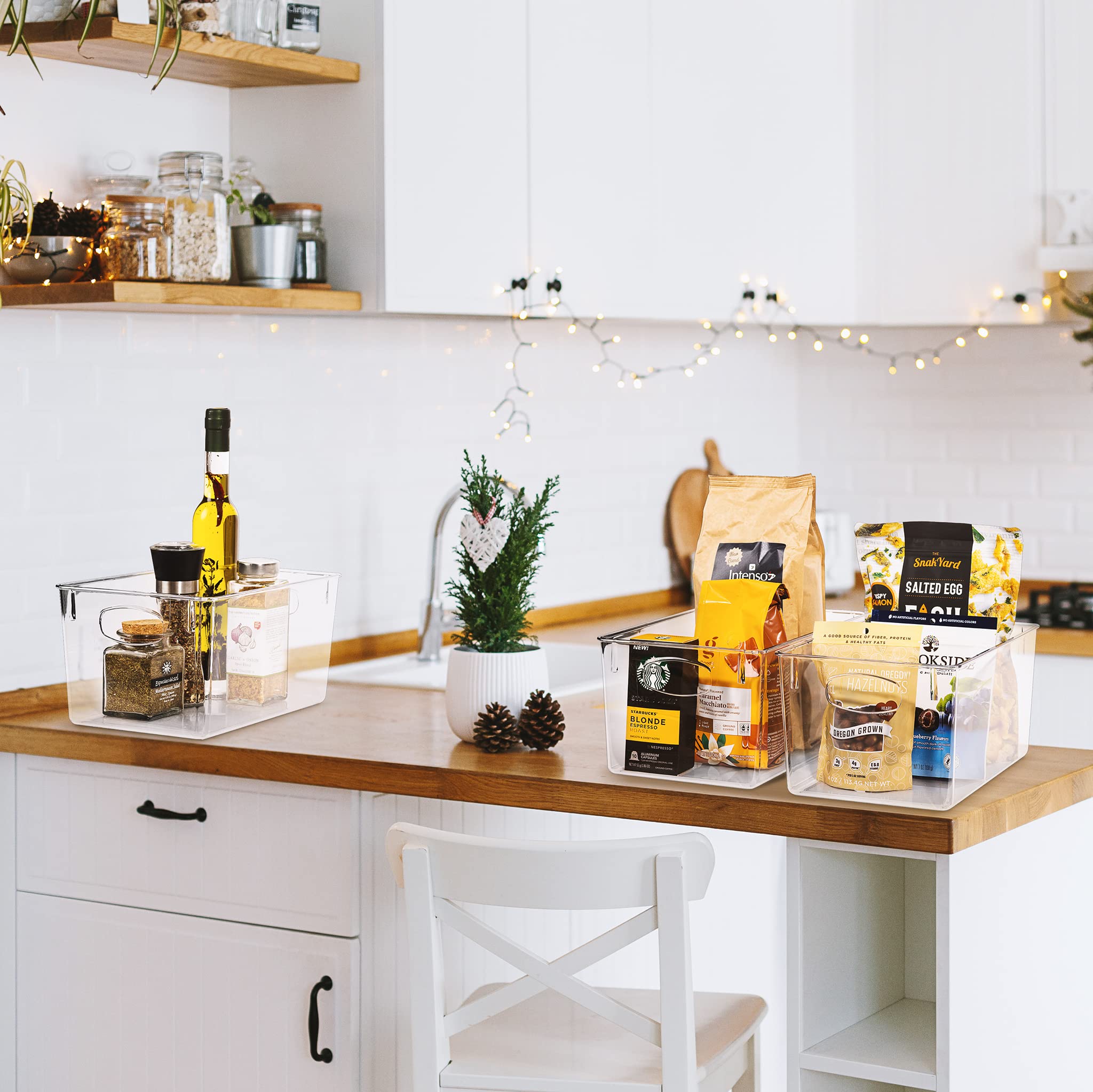Foto 7 | Contenedores De Almacenamiento De Plástico Sorbus, Grandes, Para Organizar La Cocina - Venta Internacional.