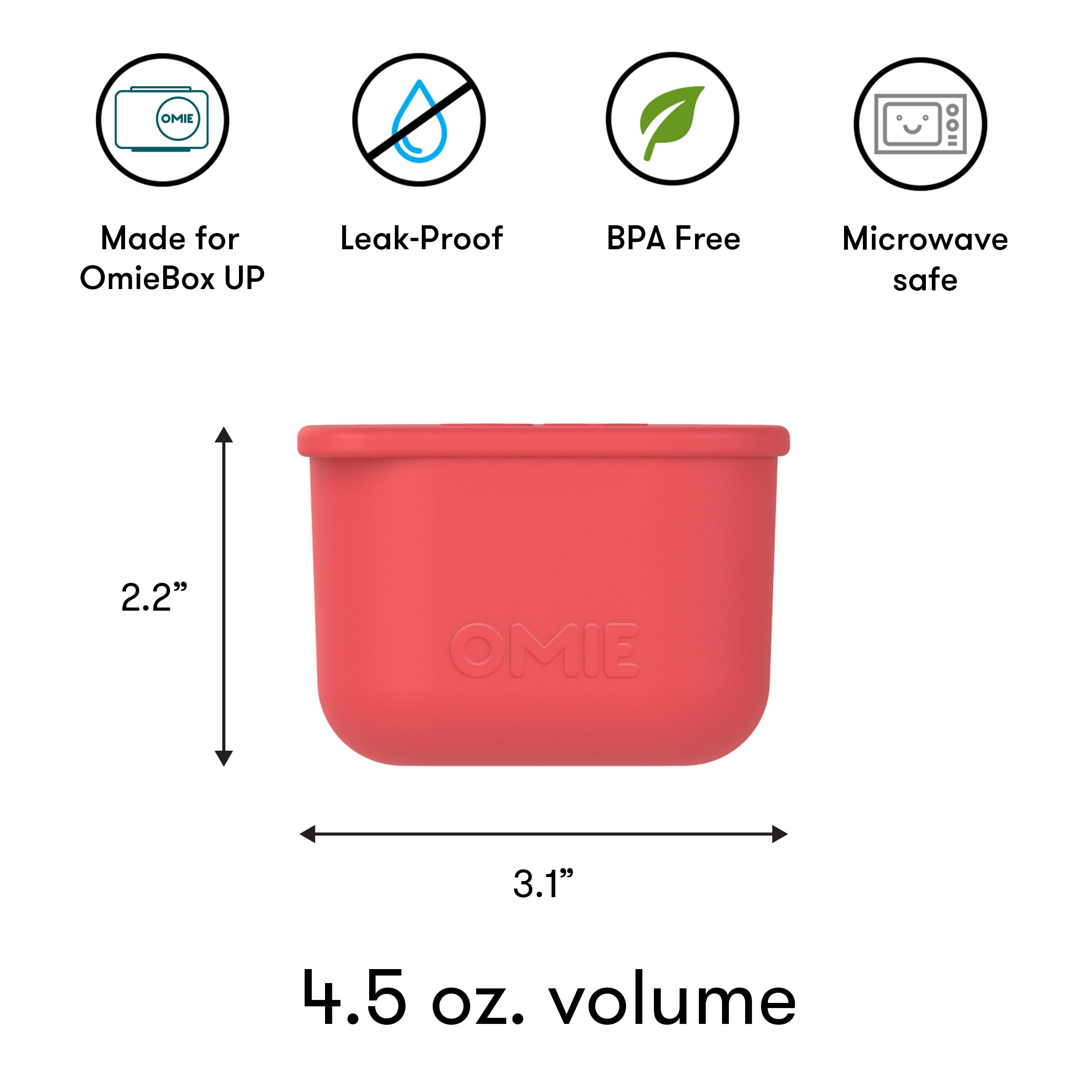 Foto 5 | Recipientes Para Salsas Omiebox Up, A Prueba De Fugas, 130 Ml, 2 Paquetes De Silicona - Venta Internacional.