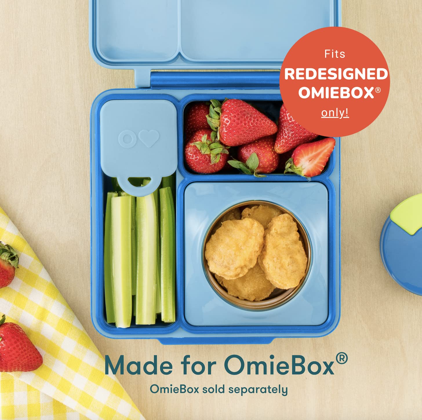 Foto 2 | Recipientes Para Salsas Omiebox A Prueba De Fugas, 120 Ml (paquete De 2), Aptos Para Alimentos - Venta Internacional.