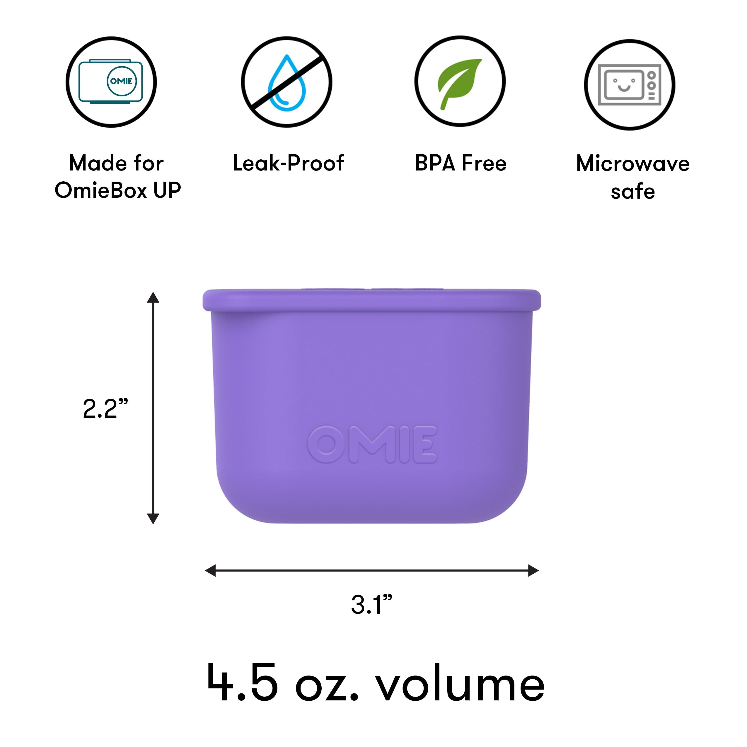 Foto 5 | Recipientes Para Salsas Omiebox Up, A Prueba De Fugas, 130 Ml, 2 Paquetes De Silicona - Venta Internacional.