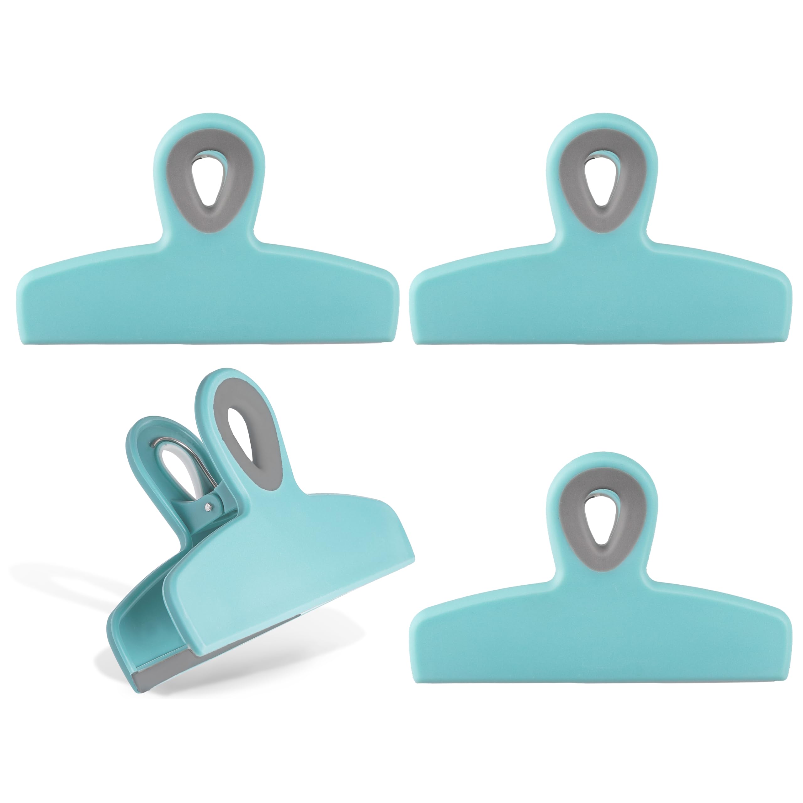 Foto 2 pulgar | Juego De 4 Clips Para Bolsas Cook Con Colores, Grandes Y Resistentes - Venta Internacional.