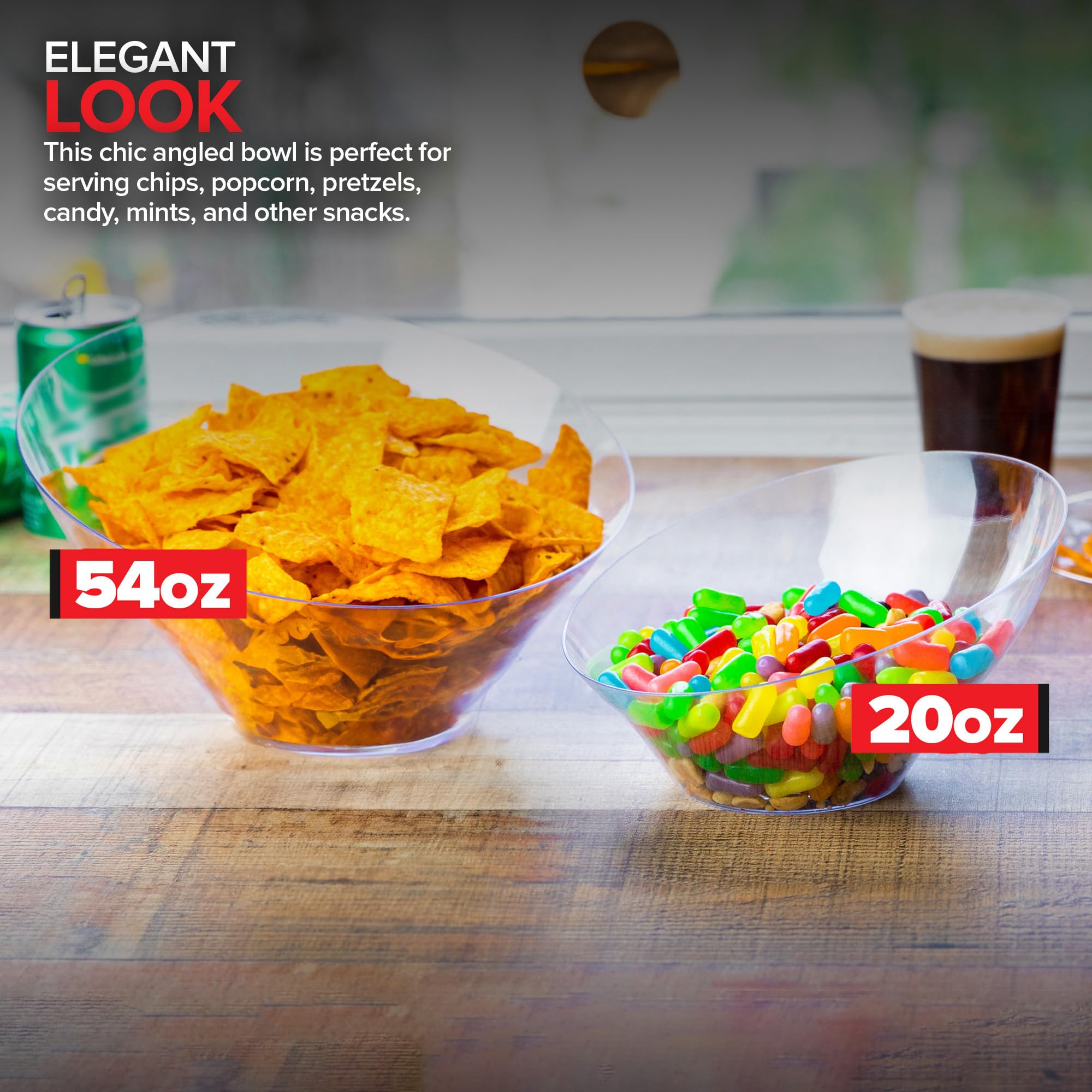 Foto 5 | Tazones Para Servir Stock Your Home, Paquete Múltiple (paquete De 6), 1.6 L Y 1.2 L - Venta Internacional.