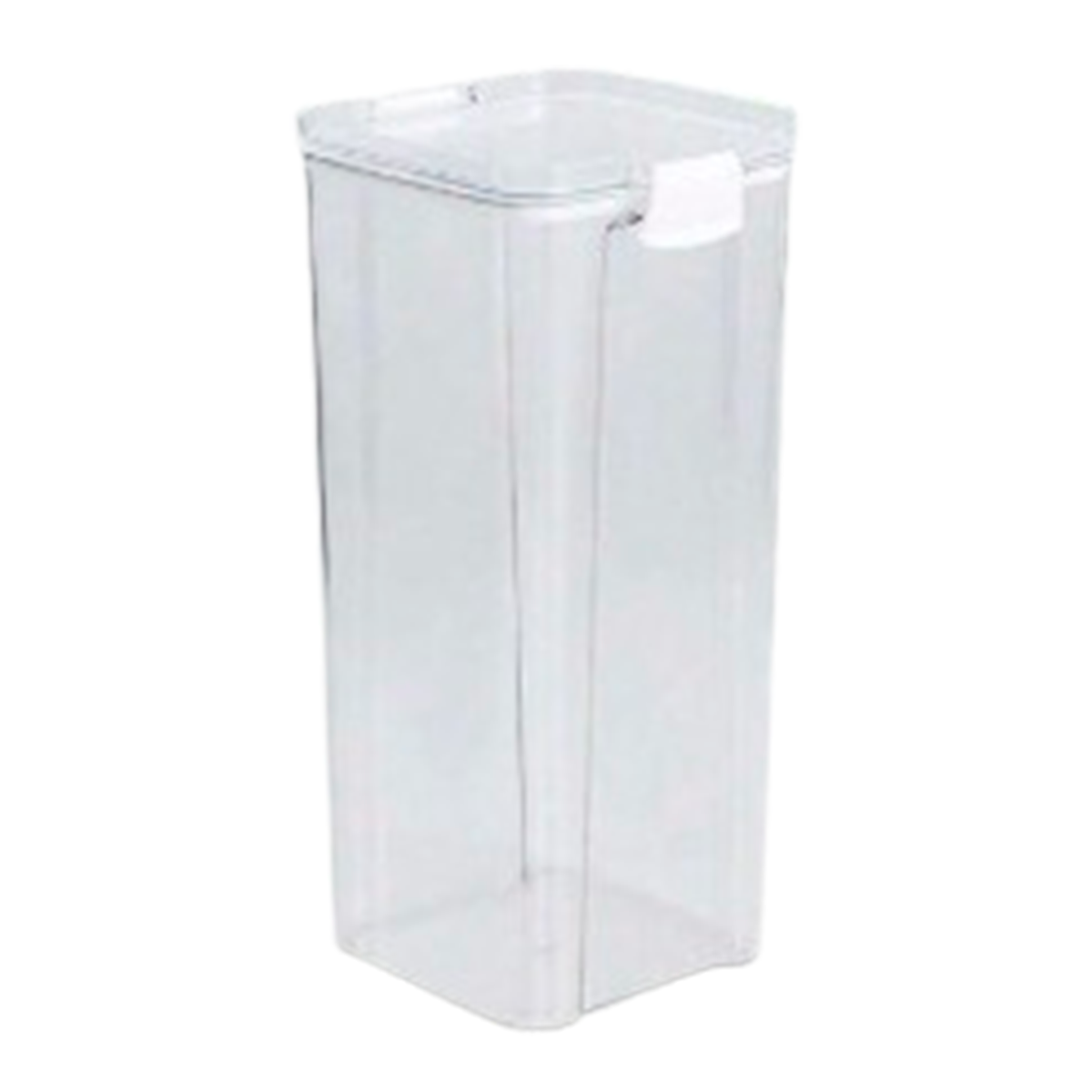 Contenedor Hermético Recipiente Topper Semillas 1800ml Color Blanco