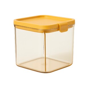 Foto 1 | Contenedor Hermético Recipiente Topper Semillas 720ml Color Amarillo