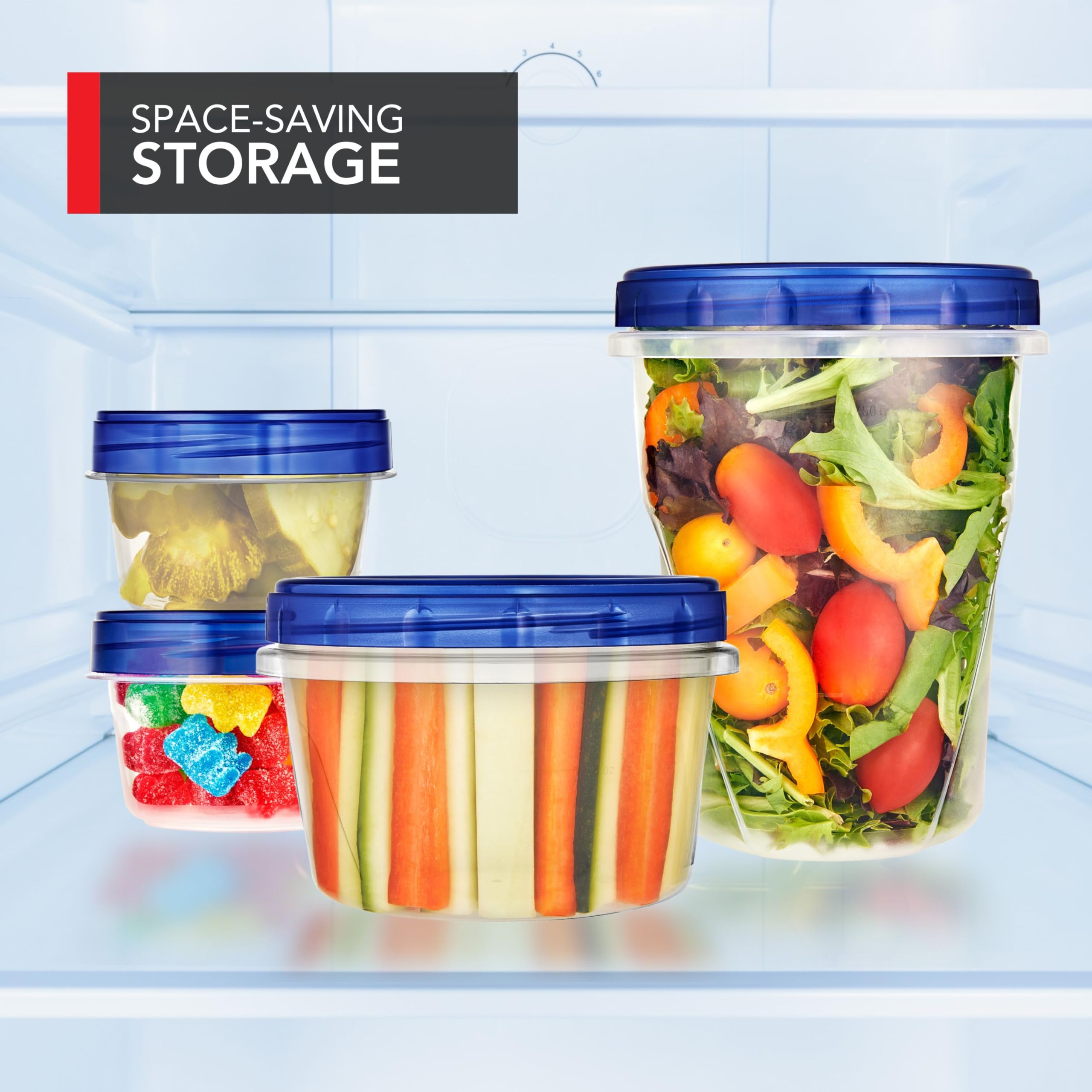 Foto 6 | Recipientes De Almacenamiento De Alimentos Stock Your Home, 500 Ml (paquete De 10) - Venta Internacional.