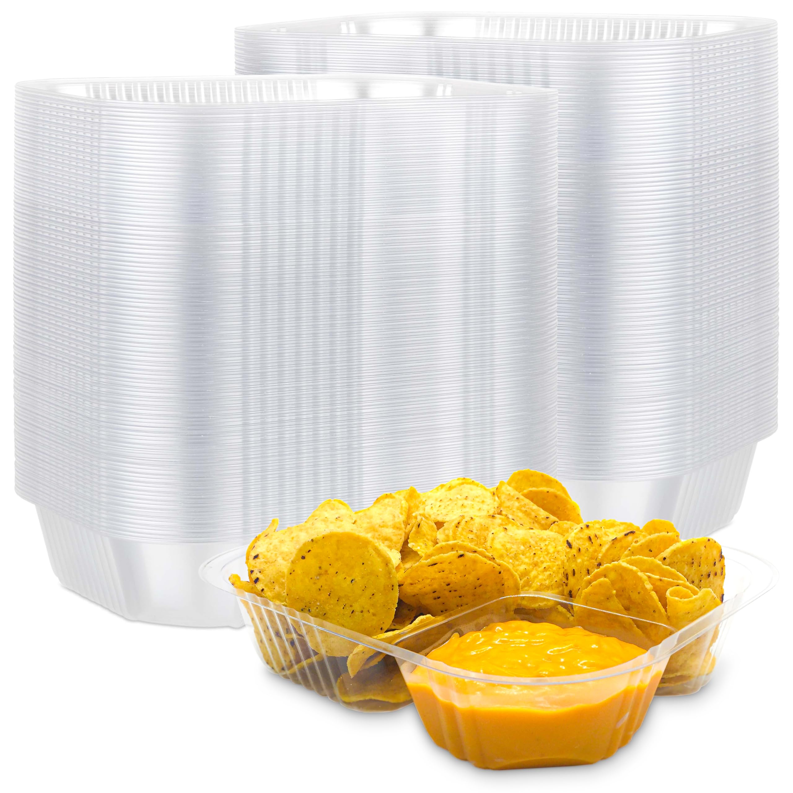 Bandejas Para Nachos Stock Your Home De Plástico De 660 Ml (paquete De 100) - Venta Internacional.