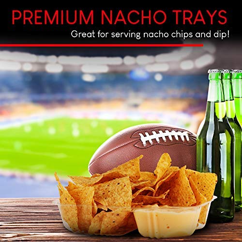 Foto 6 | Bandejas Para Nachos Stock Your Home De Plástico De 660 Ml (paquete De 100) - Venta Internacional.