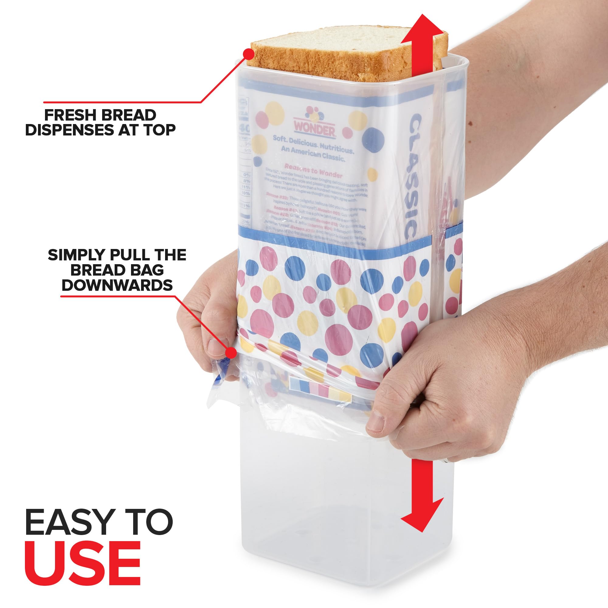 Foto 4 pulgar | Bread Loaf Keeper Stock Your Home Fresh Storage, Paquete De 2 - Venta Internacional.