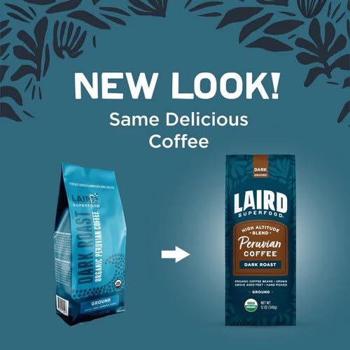 Foto 4 pulgar | Café Molido Laird Superfood Peruvian Dark Toast 355 Ml - Venta Internacional.