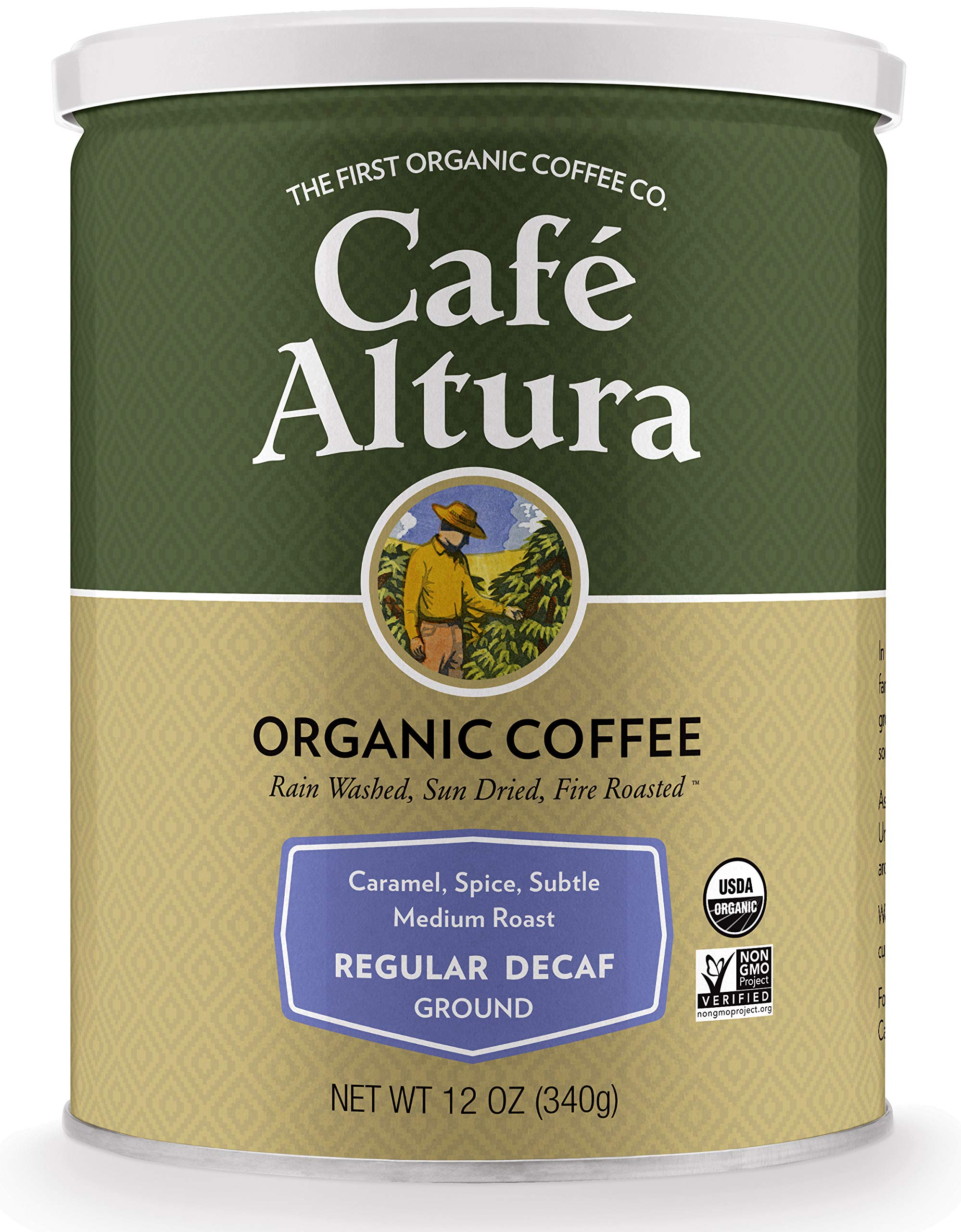 Foto 2 pulgar | Coffee Cafe Altura  Lata Normal  Tostada  Descafeinada  Molida  340 Ml - Venta Internacional.