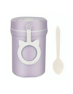 Foto 4 | Topper Lonchera Lunch Box Fiambrera Termica Lavanda + Gratis Termo Güish De Regalo