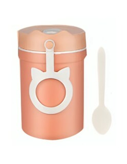 Foto 4 | Topper Lonchera Lunch Box Fiambrera Termica Rosa + Gratis Termo Güish De Regalo