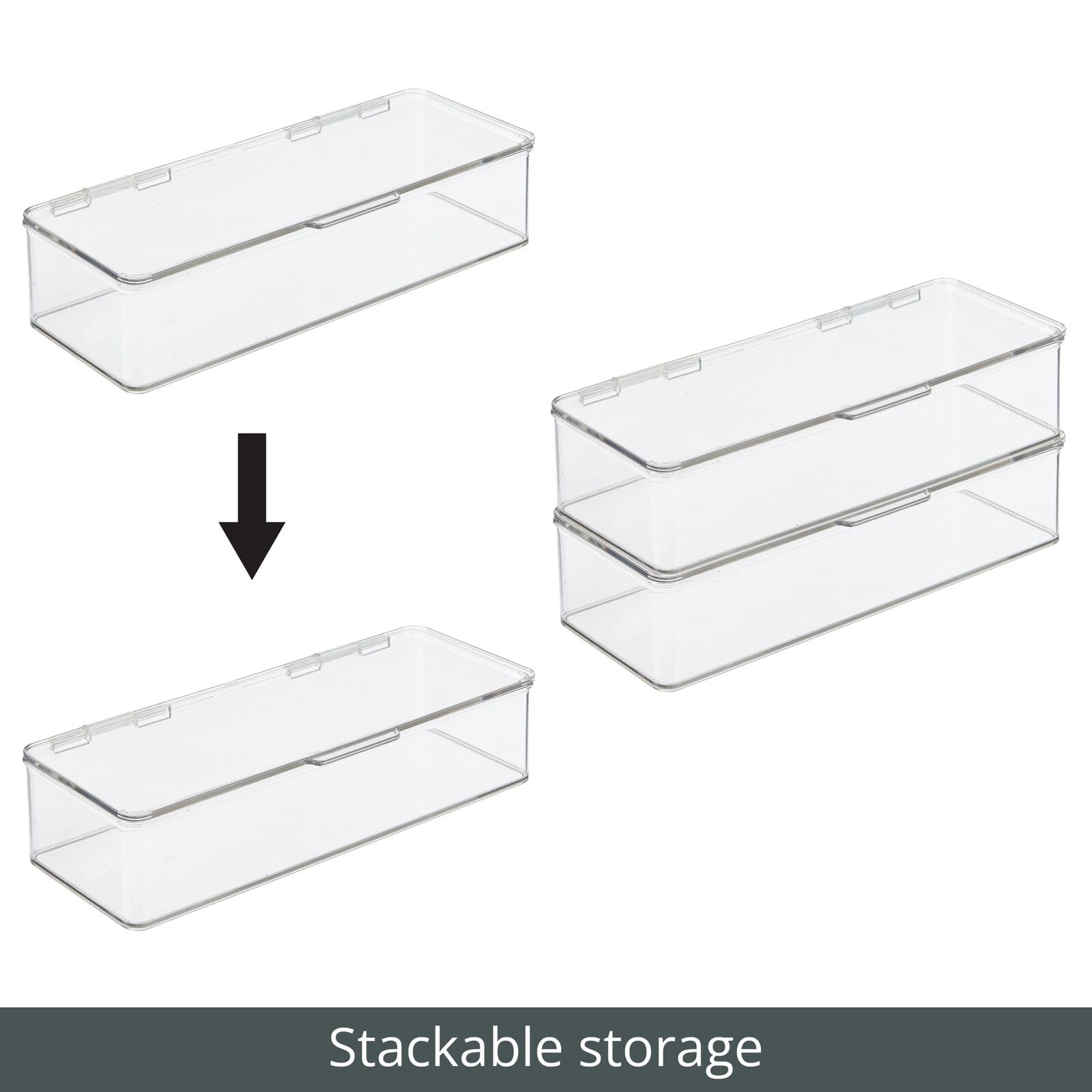 Foto 6 pulgar | Caja Organizadora De Almacenamiento Mdesign Para Despensa De Cocina/nevera - Venta Internacional.