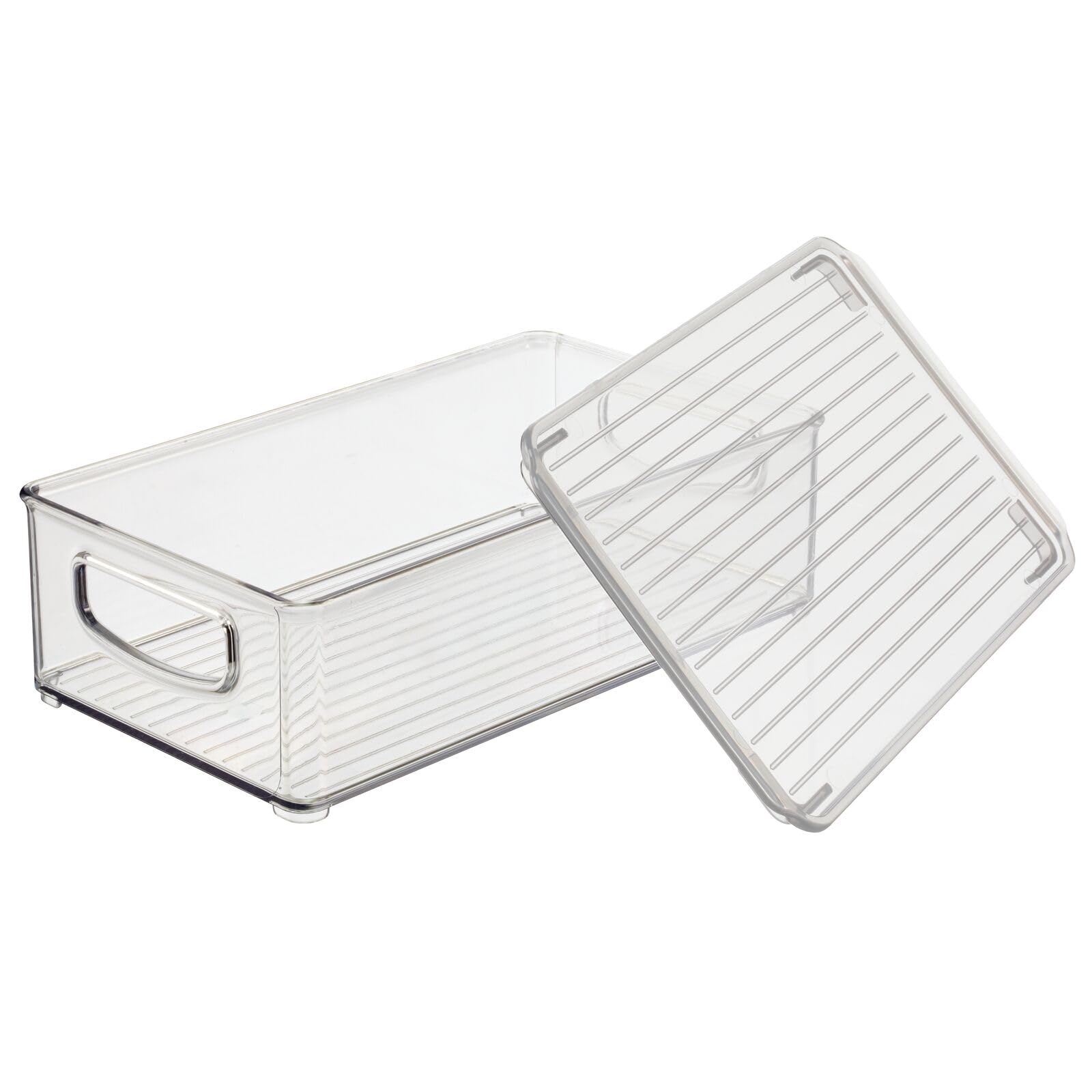Foto 8 pulgar | Caja De Almacenamiento Con Diseño Mdesign  Línea Con Tapa Y Asas  Paquete De 4 - Venta Internacional.