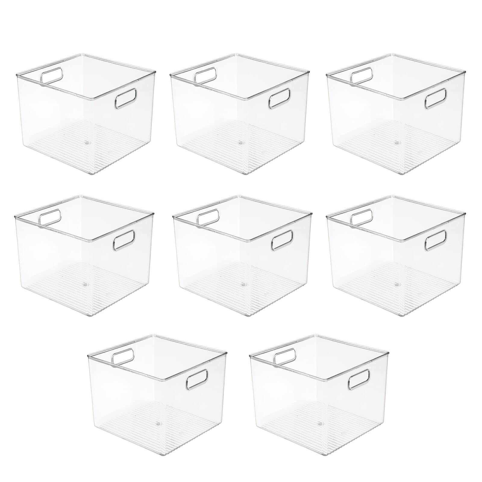Foto 5 pulgar | Papelera Organizadora De Almacenamiento Mdesign Craft Room  Paquete De 8 Unidades  Transparente - Venta Internacional.