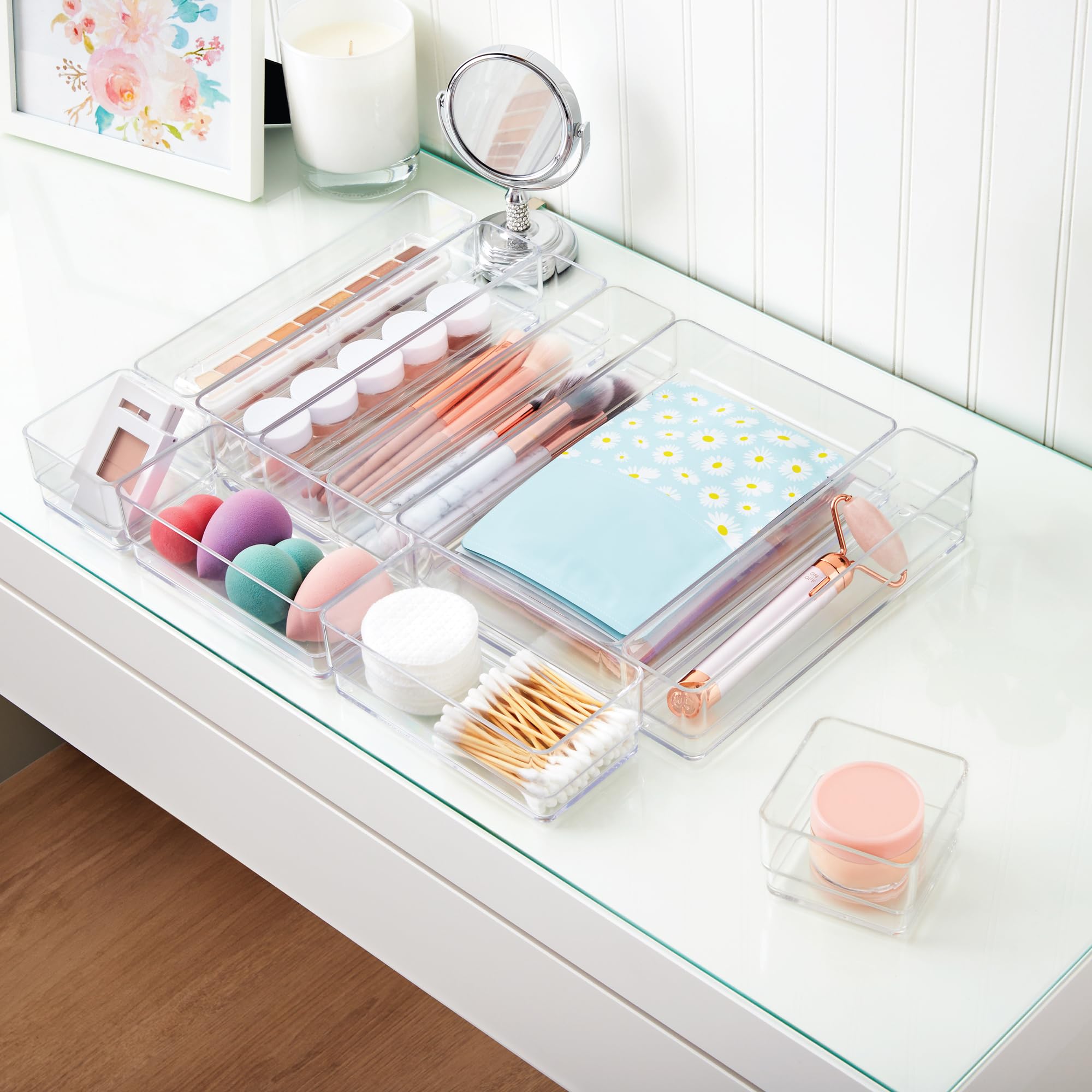 Foto 7 | Set Organizador De Cajones Stori Simplesort  10 Piezas  Plástico Transparente - Venta Internacional.