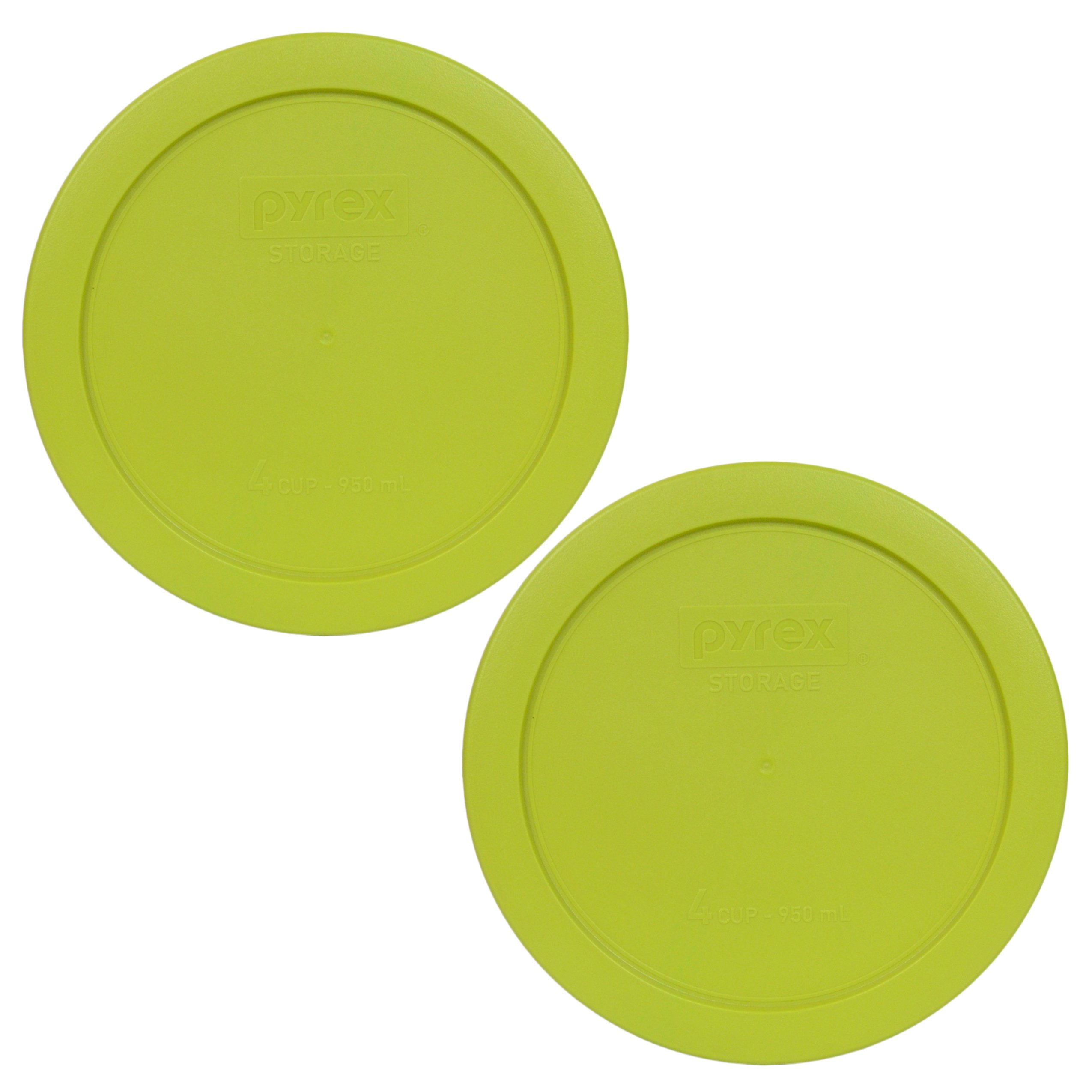 Foto 2 pulgar | Tapa De Almacenamiento Pyrex 7201-pc  950 Ml  Plástico Verde Edamame  Paquete De 2 - Venta Internacional.