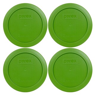Foto 1 | Tapa De Almacenamiento De Alimentos Pyrex 7200 Pc Para 2 Tazas De Plástico Verde X4 - Venta Internacional.