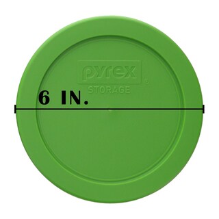 Foto 2 | Tapa De Almacenamiento De Alimentos Pyrex 7200 Pc Para 2 Tazas De Plástico Verde X4 - Venta Internacional.