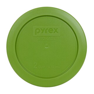 Foto 3 | Tapa De Almacenamiento De Alimentos Pyrex 7200 Pc Para 2 Tazas De Plástico Verde X4 - Venta Internacional.