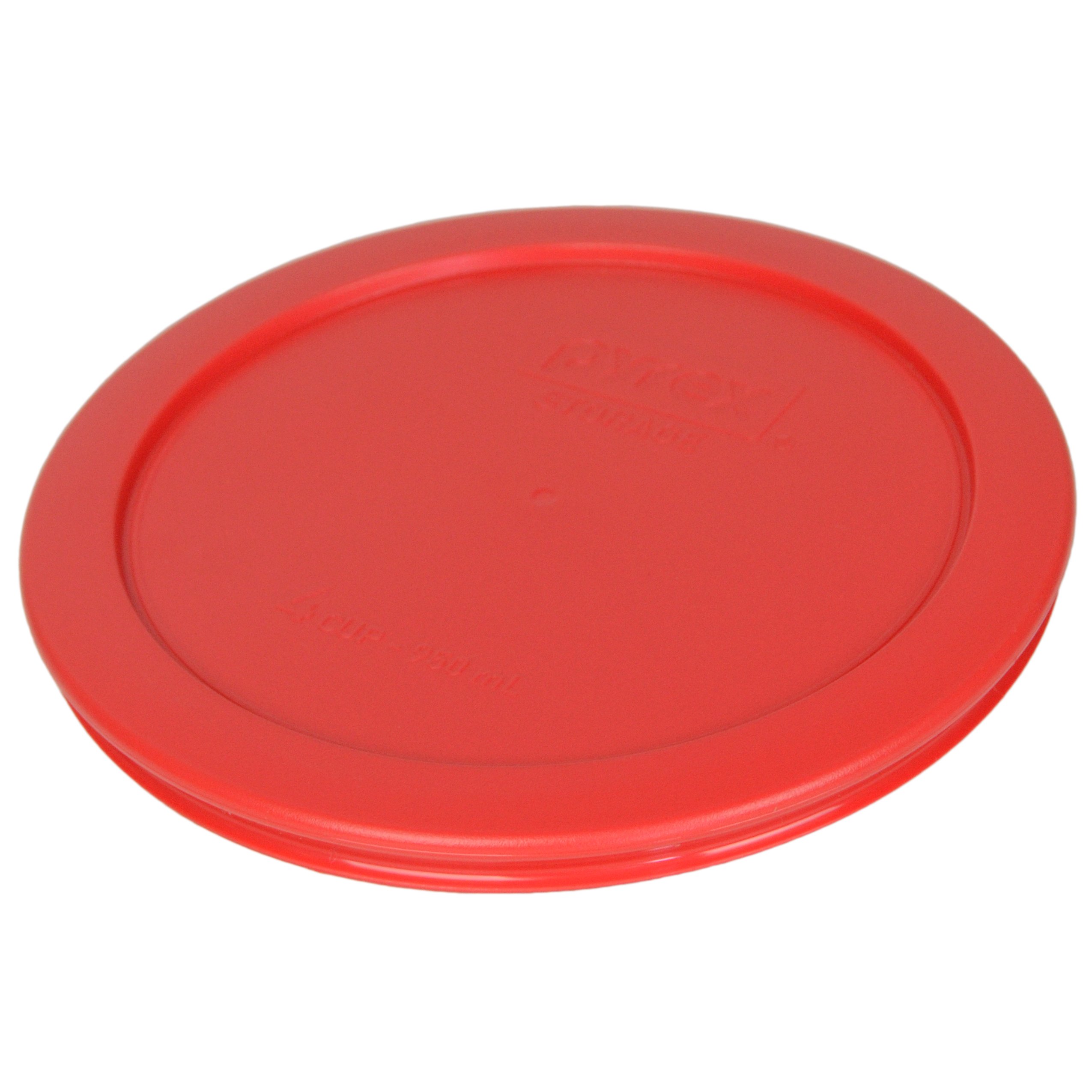 Foto 4 pulgar | Tapas De Almacenamiento De Alimentos Pyrex 7201-pc  4 Tazas  Plástico Rojo  X3 - Venta Internacional.