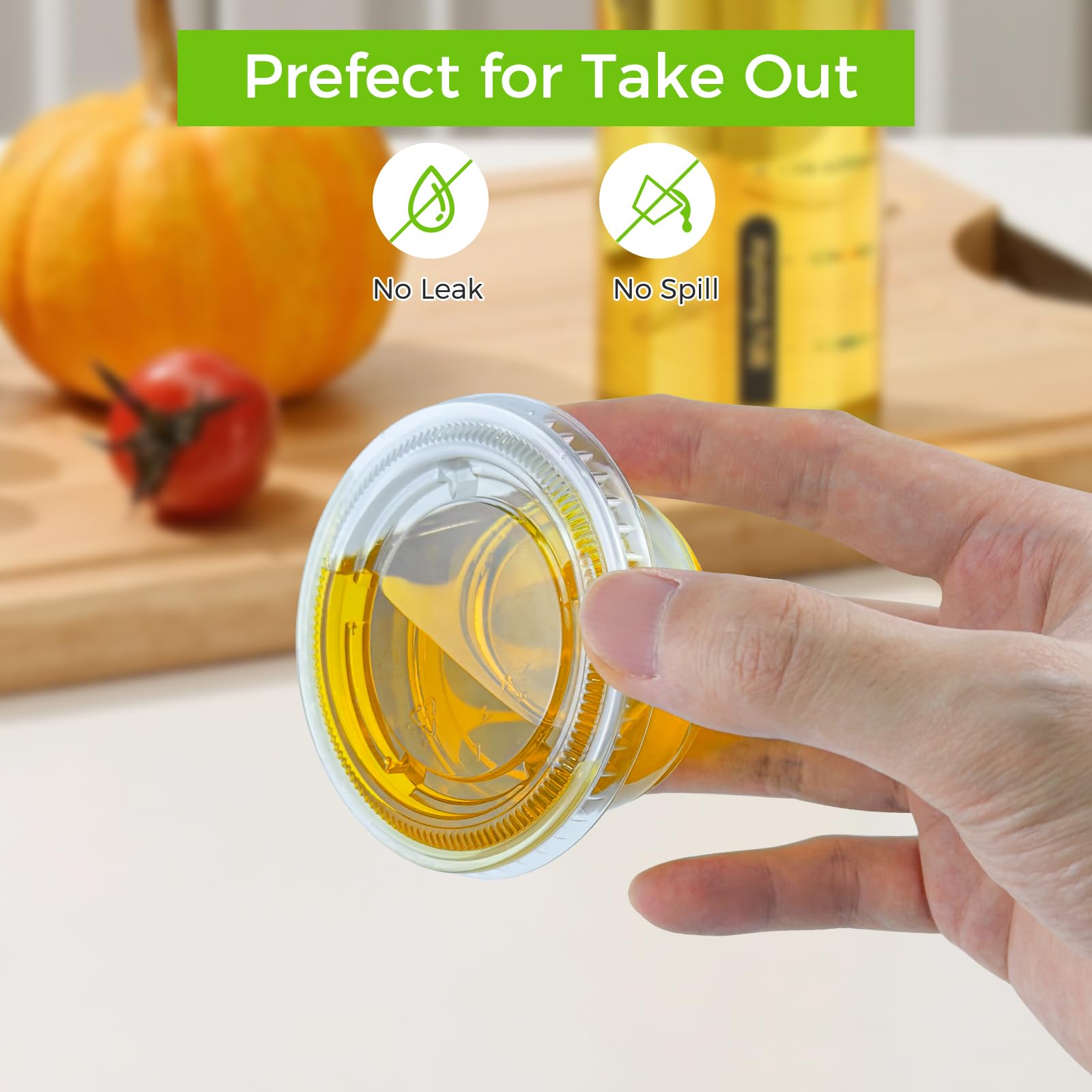 Foto 5 pulgar | Juego De Vasos Jello Shot Cups Dealusy 360 De 100 Ml Con Tapa  Aptos Para Alimentos - Venta Internacional.