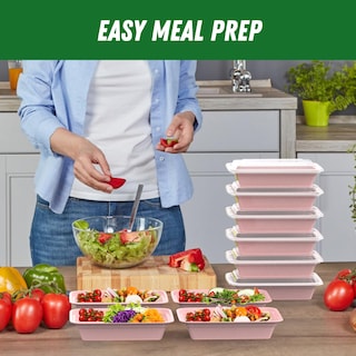 Foto 6 | Recipientes Dealusy Para Preparación De Comidas 32 Oz (paquete De 50) Con Tapas Fáciles De Abrir - Venta Internaciona