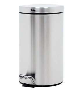 Foto 1 | ''bote De Basura Metalico Acero Inox Con Pedal Cocina 12l Gris ''