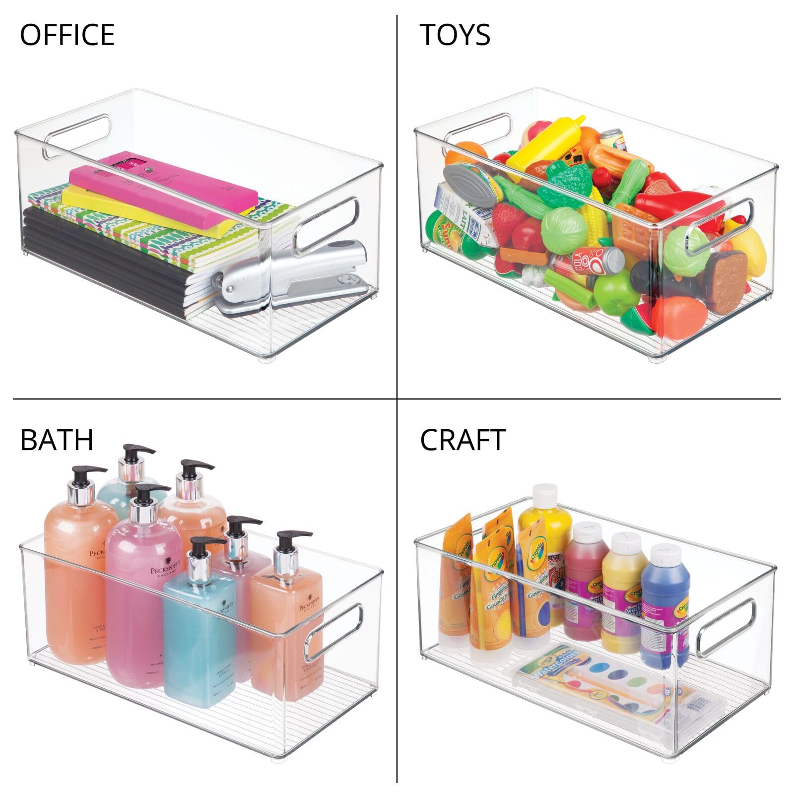 Foto 7 pulgar | Papelera Organizadora De Almacenamiento Mdesign Ligne Collection - Venta Internacional.
