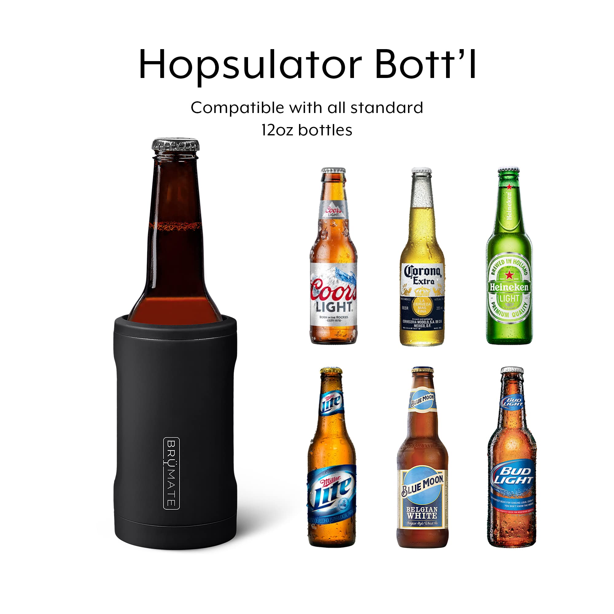 Foto 6 pulgar | Enfriador De Botellas Aislante Brümate Hopsulator Bott'l 12 Oz, Color Nogal - Venta Internacional.