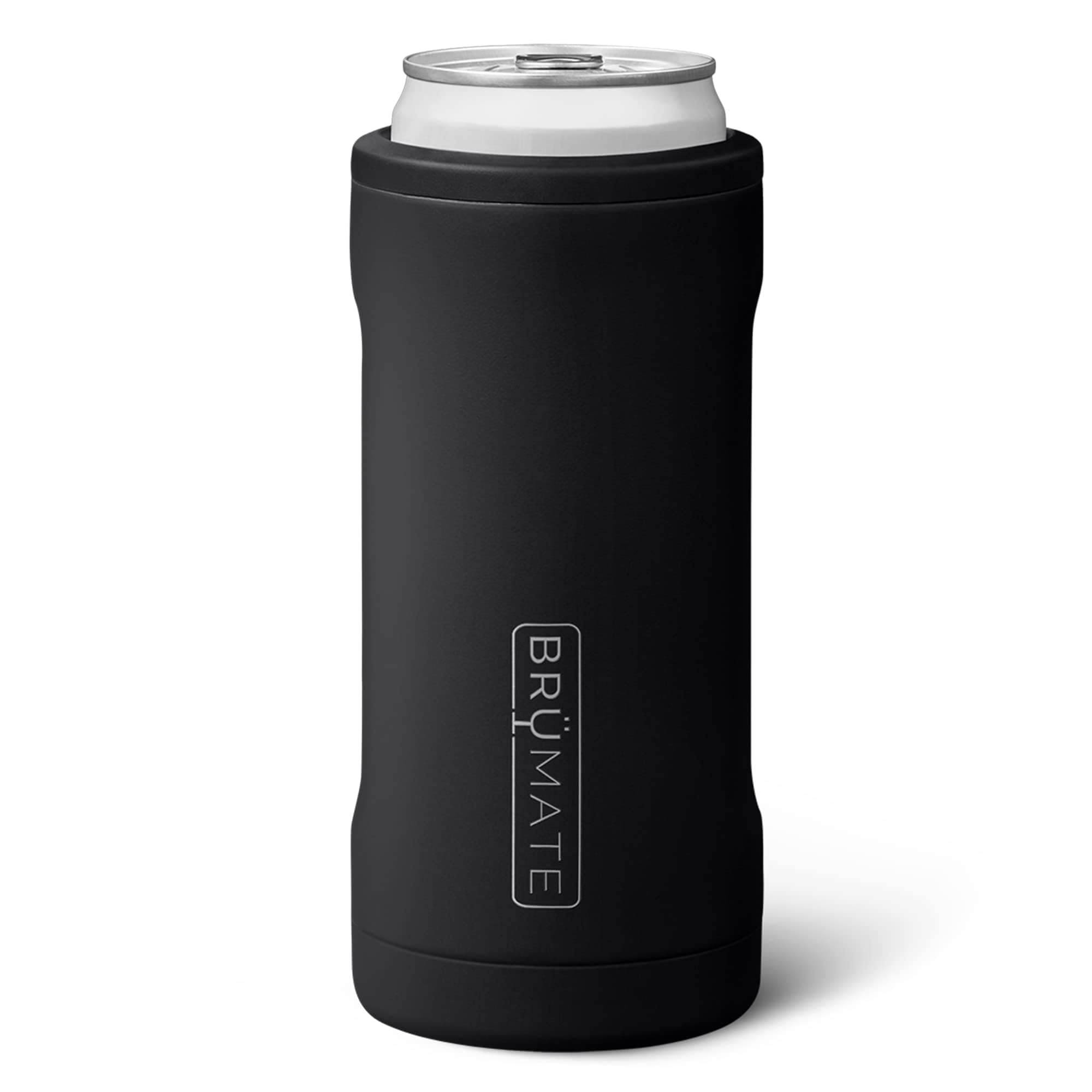 Can Cooler Brümate Hopsulator Slim Insulated 355 Ml, Negro Mate - Venta Internacional.