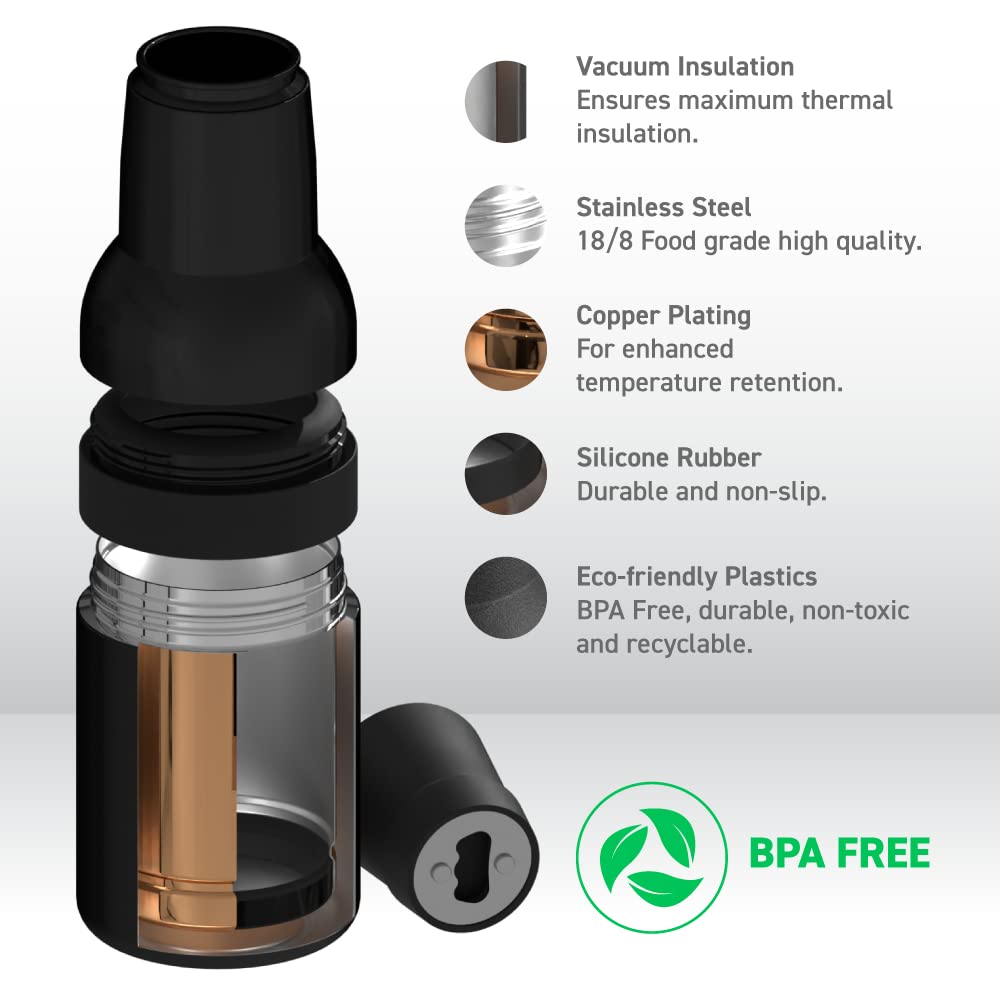 Foto 5 pulgar | Cooler Asobu Frosty Beer 2.0, Acero Inoxidable Aislante, 355 Ml - Venta Internacional.