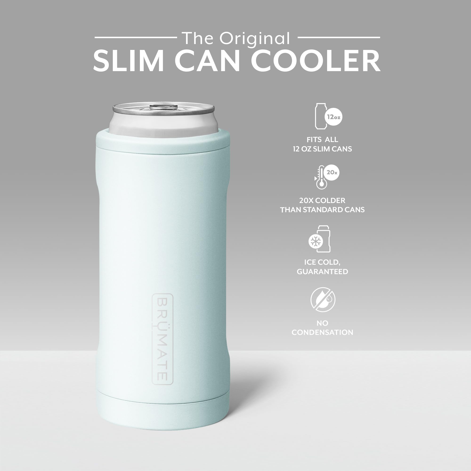 Foto 3 pulgar | Can Cooler Brümate Hopsulator Slim Insulant, 355 Ml, Agave Azul - Venta Internacional.