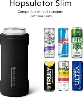 Foto 6 | Can Cooler Brümate Hopsulator Slim Insulant, 355 Ml, Agave Azul - Venta Internacional.