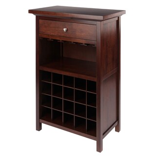 Foto 1 | Wine Storage Winsome Wood Chablis Walnut Para 20 Botellas - Venta Internacional.