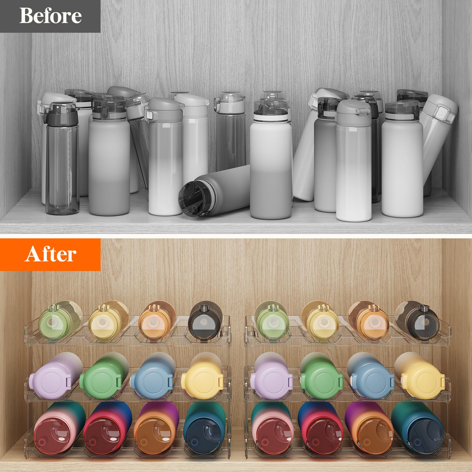 Foto 3 pulgar | Organizador de Botellas Lifewit 3 Pack - Venta Internacional