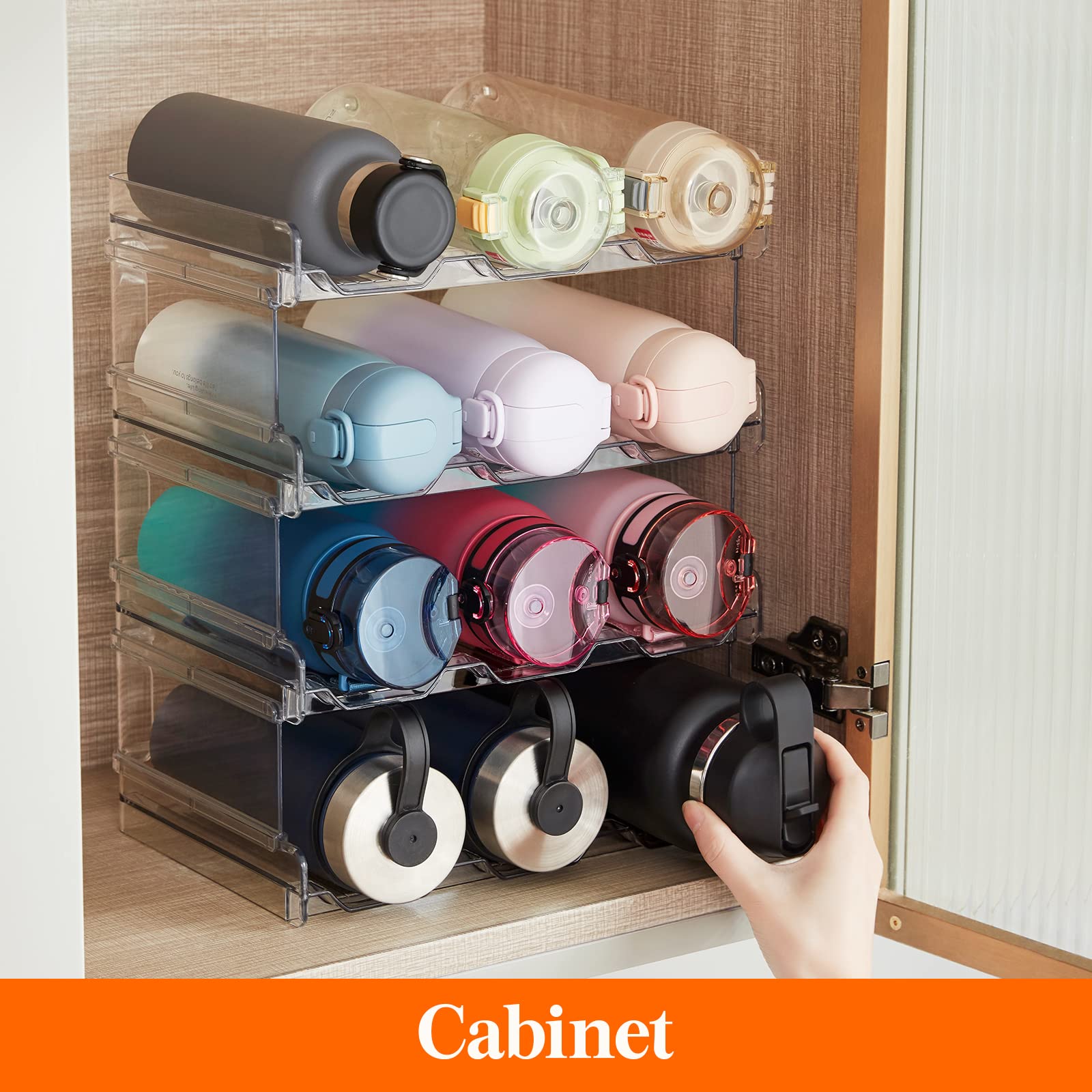 Foto 8 pulgar | Organizador de Botellas de Agua Lifewit 4 Niveles - Venta Internacional