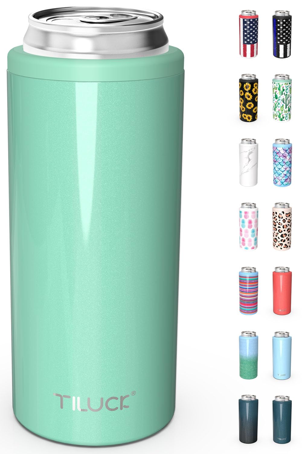 Foto 2 pulgar | Can Cooler Tiluck Skinny For Slim Beer & Hard Seltzer, 355 Ml - Venta Internacional.