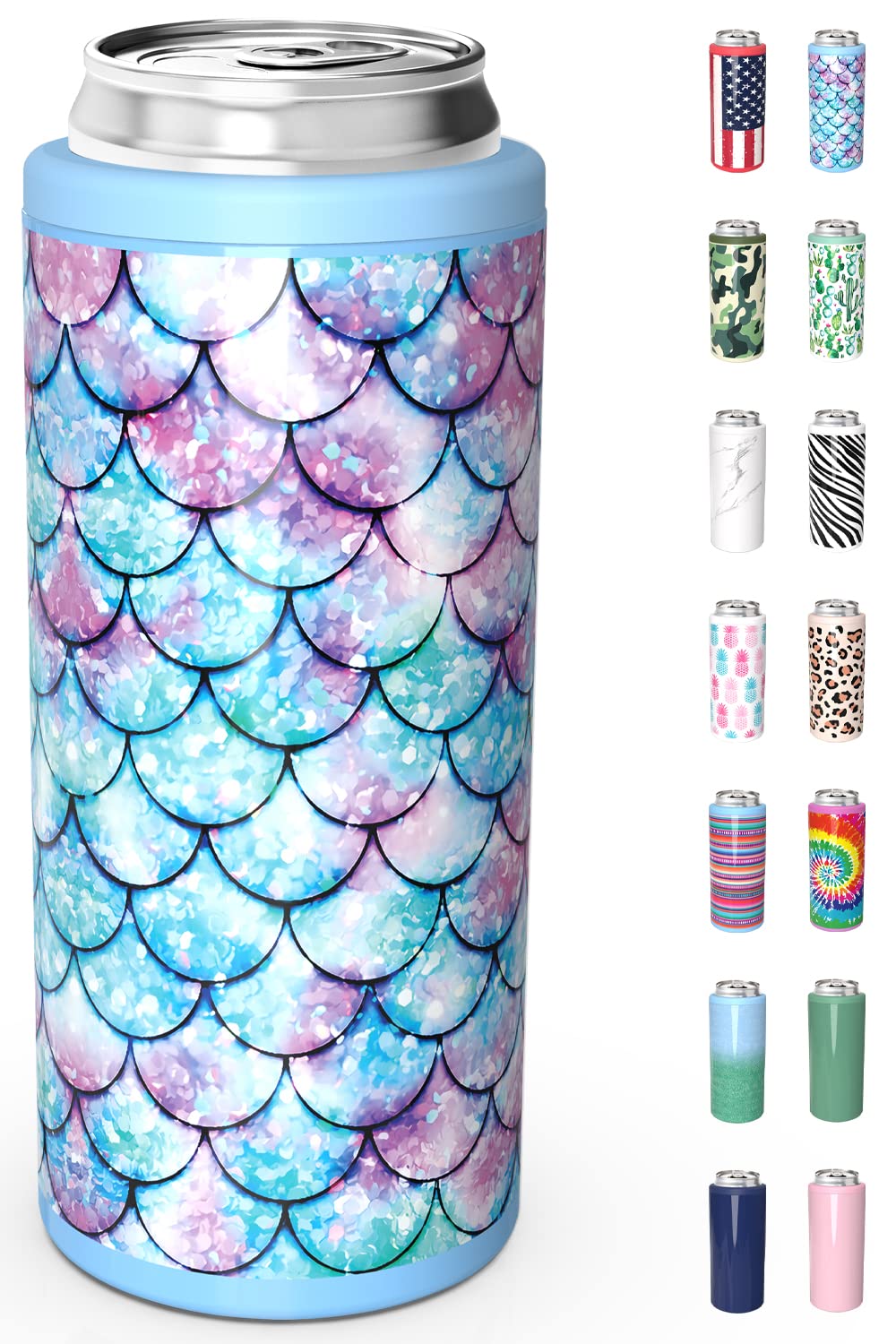 Foto 2 pulgar | Can Cooler Tiluck Skinny For Slim Beer & Hard Seltzer, 355 Ml - Venta Internacional.