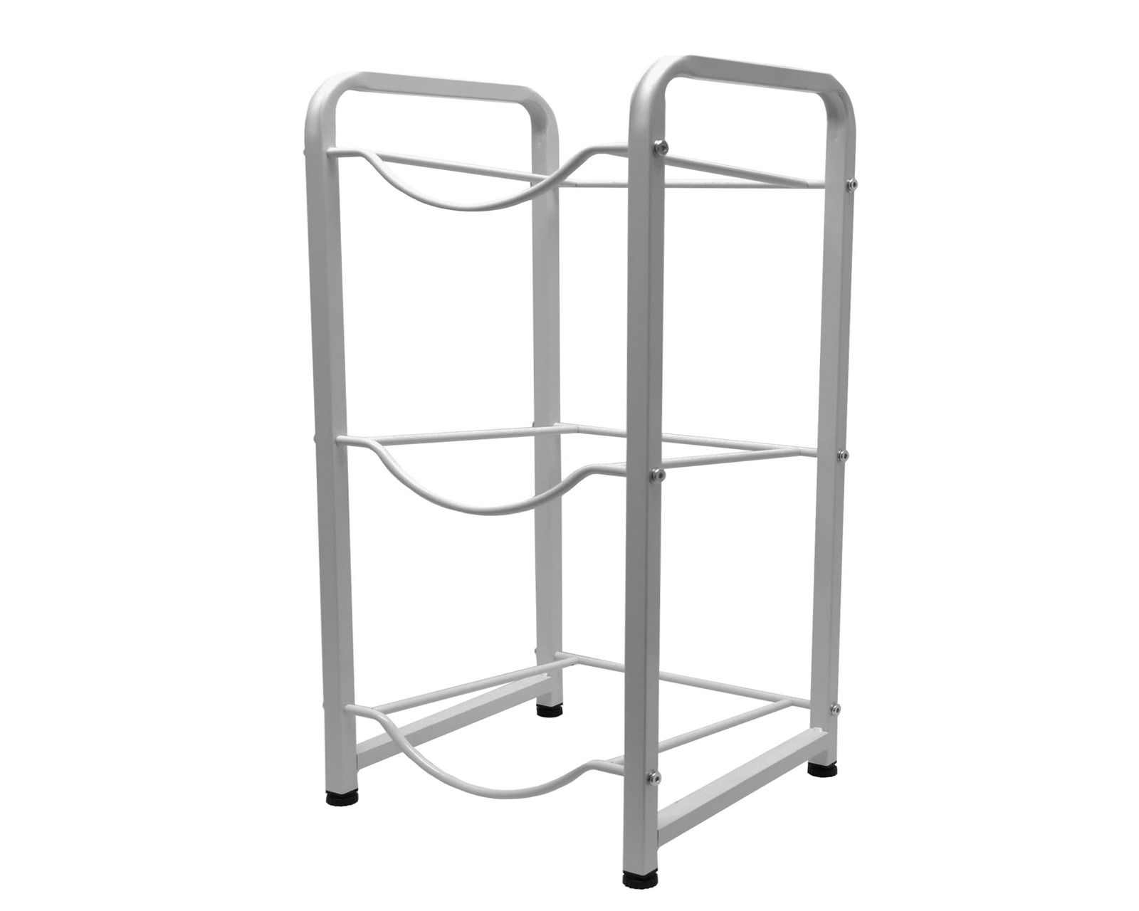 Foto 3 pulgar | Estantería Para Garrafones Mu:4life Mu-ptg-2-g Gris Con Estructura De Acero Resistente Y Desmontable Para 3 Botellas