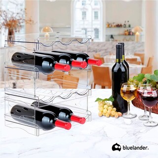 Foto 2 | Estante Organizador Organizador De Vasos Termos Y Botellas Bluelander (12 Botellas)