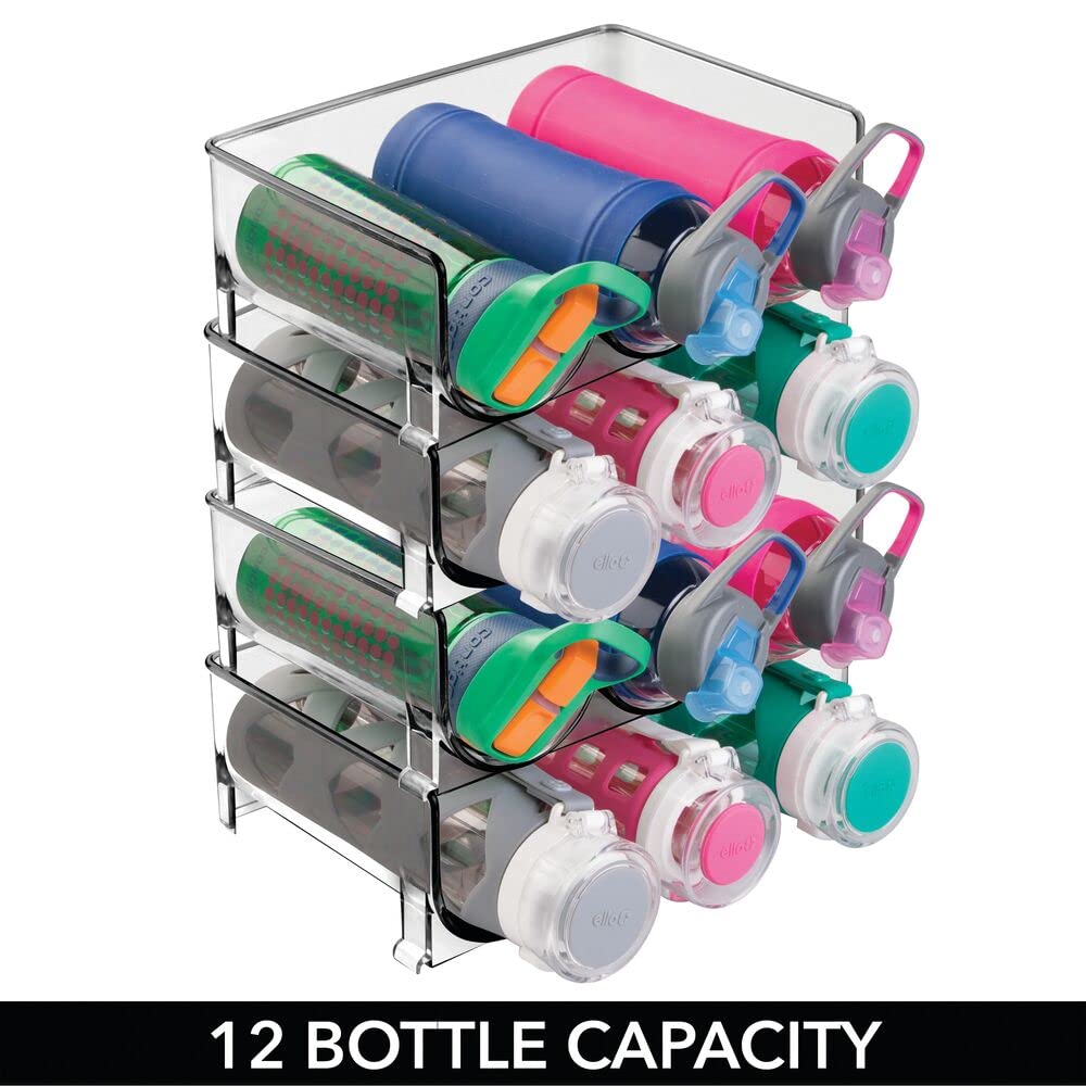 Foto 7 pulgar | Botellero Mdesign Apilable De Plástico Para 3 Botellas  Paquete De 4 - Venta Internacional.