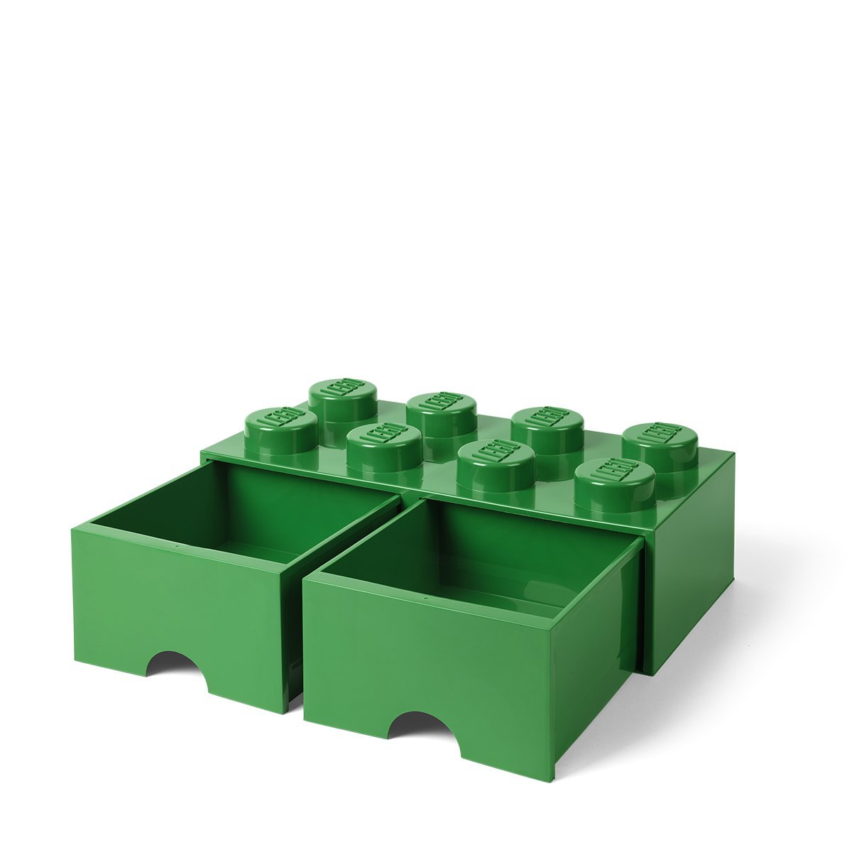 Foto 6 pulgar | Caja De Almacenamiento Lego Brick Con 8 Pomos Y 2 Cajones, Color Verde Oscuro - Venta Internacional.