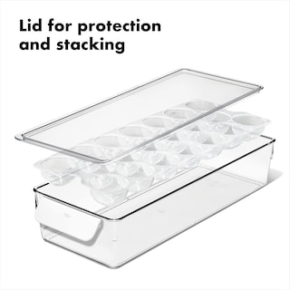 Foto 4 | Soporte Para Huevos Oxo Good Grips Para Nevera Con Bandeja Y Tapa Extraíbles - Venta Internacional.