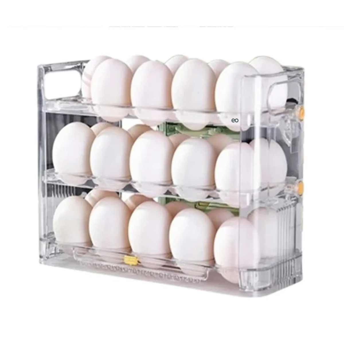 Foto 1 | Organizador De Cocina Soporte Para Huevos De Almacenamiento Eo Safe Imports Esi-20620 Transparente