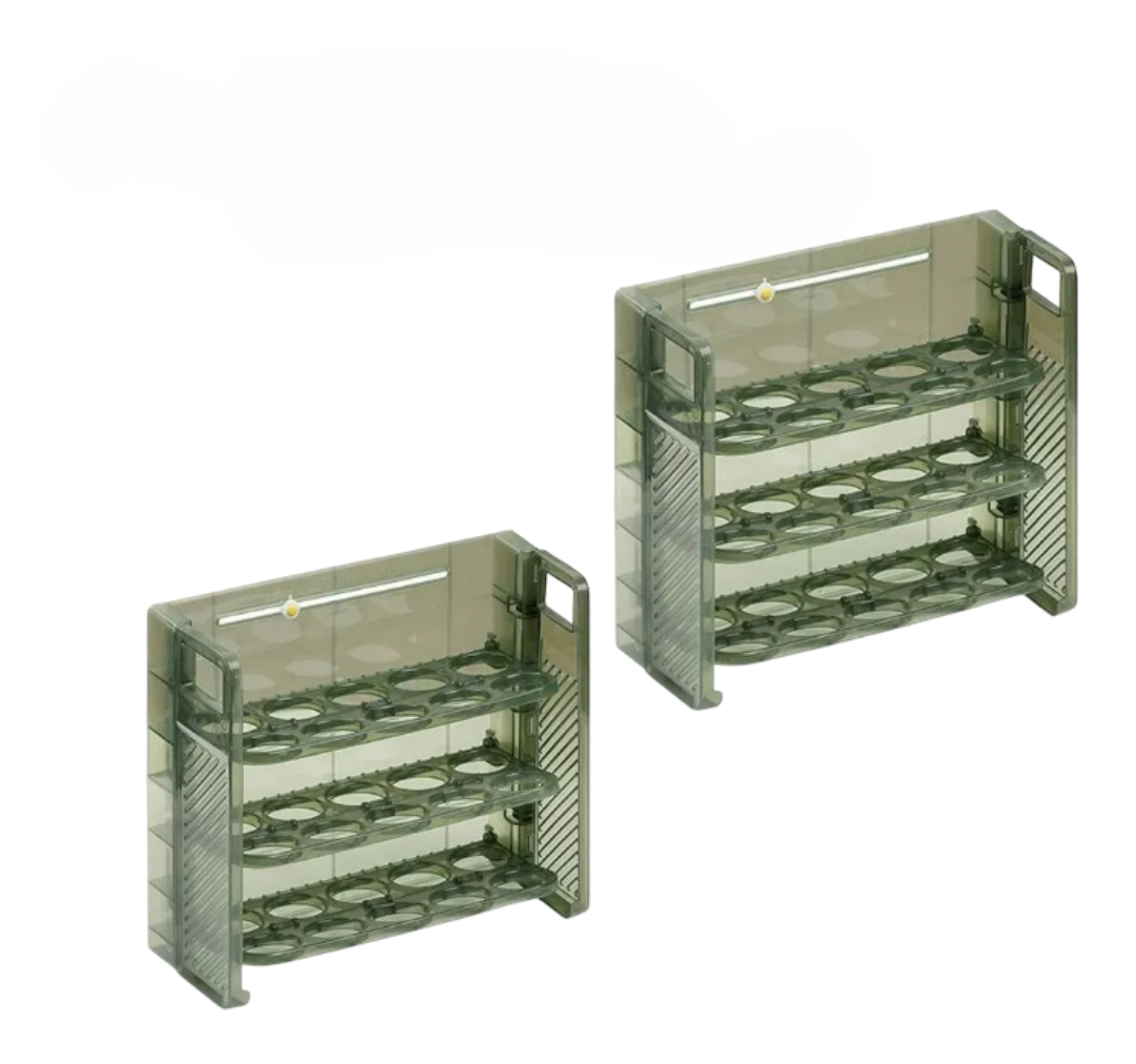 Foto 2 pulgar | Organizador De Huevos Xtellar Con Capacidad De Almacenamiento De 60 Huevos Para Un Hogar Moderno  2pz