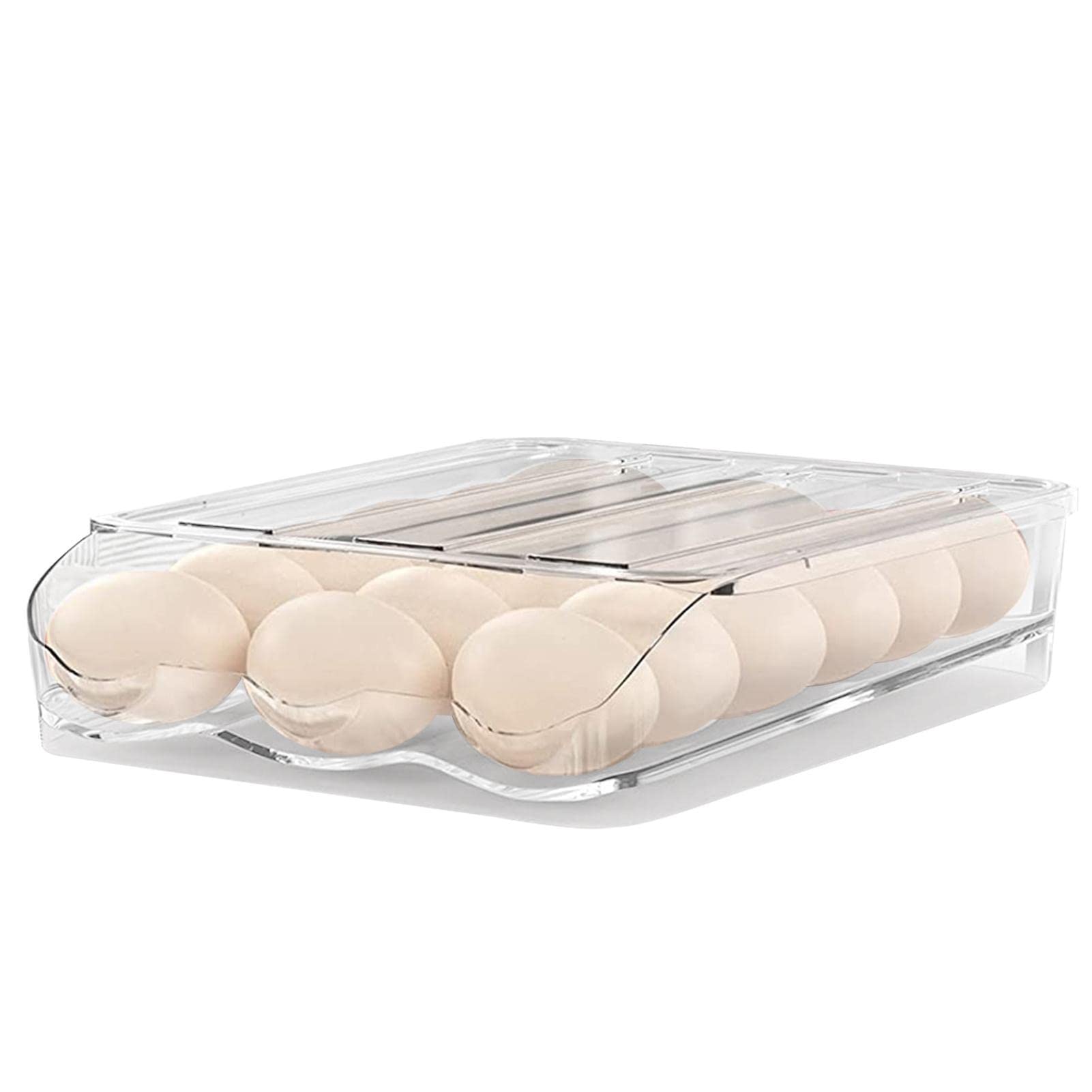 Foto 2 pulgar | Refrigerador Apilable Automático Con Soporte Para Huevos Lafande - Venta Internacional.