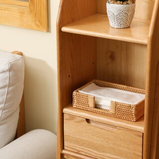 Foto 3 | Servilletero Yangqihome Rectangular De Ratán 24 X 14 X 5,5 Cm - Venta Internacional.