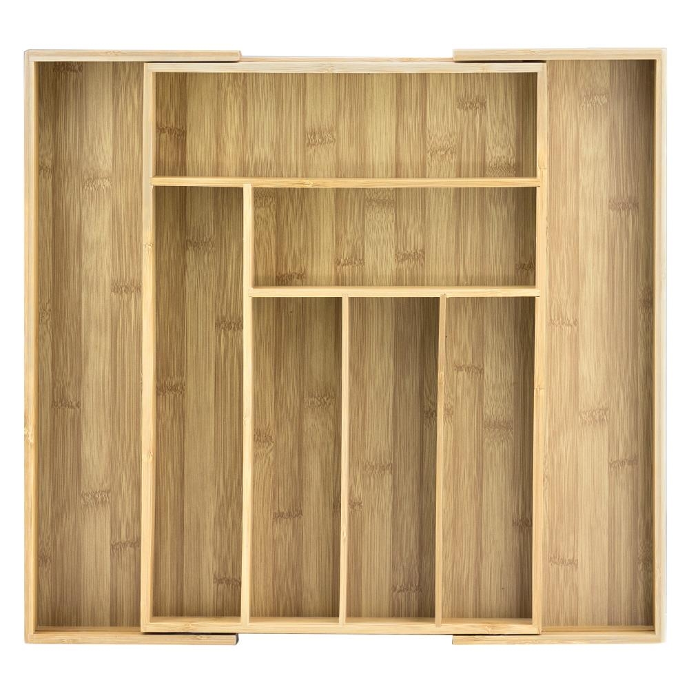 Foto 2 pulgar | Organizador De Cajon Expandible Totally Bamboo